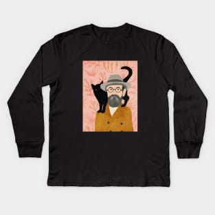 Henri and Puce Kids Long Sleeve T-Shirt